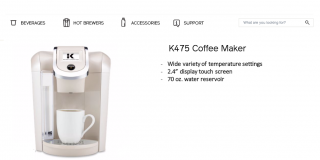 Utilitarian Coffee Maker Description