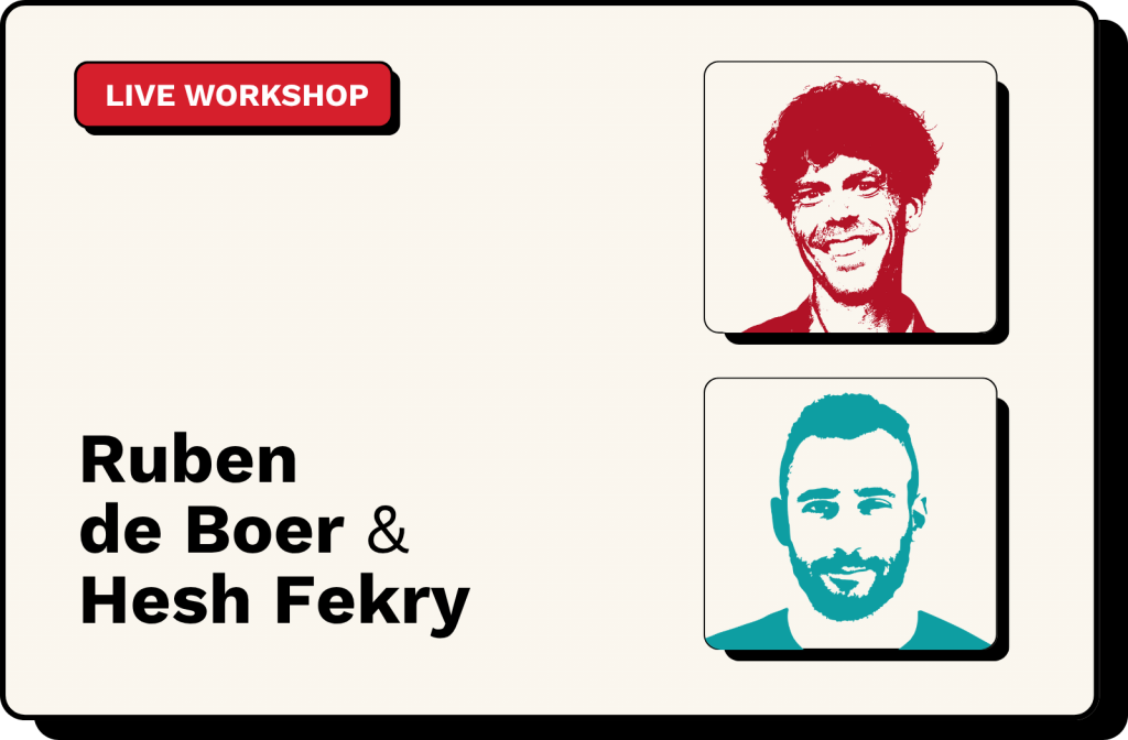 Ruben de Boer Workshop Card