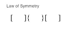 gestalt law of symmetry