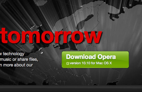 Opera call to action.