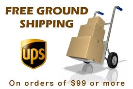 free ground shipping as a value prop.