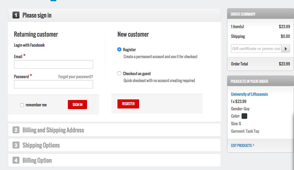 guest checkout boost conversions