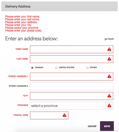 Chapters Form