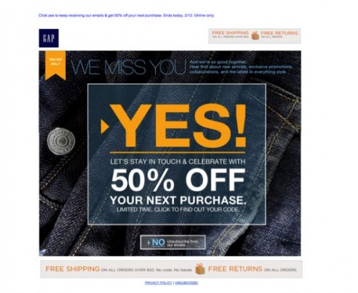 Gap Revival Messaging