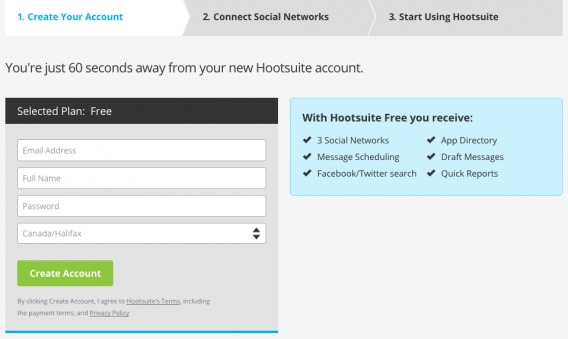 HootSuite In-Field Labels