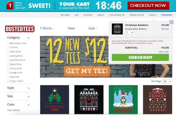 BustedTees Experience (Step 3)