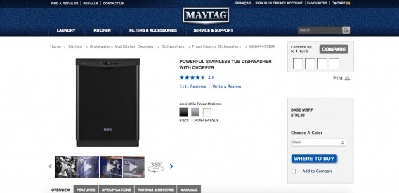 Maytag Experience (Step 1)