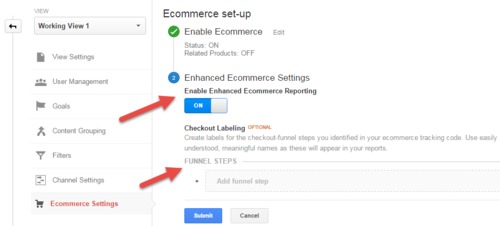 Enhanced eCommerce