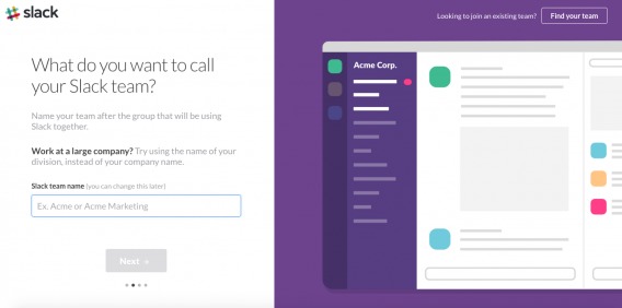 use of microcopy in a sign-up flow to explain why information is required.