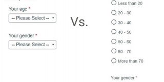 Form Field Usability Revisited: Select Menus vs. Radio Buttons [Original Research]