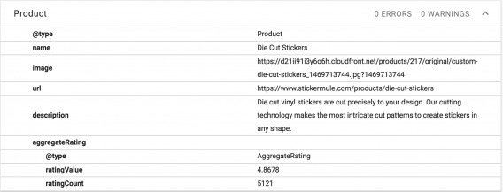 Google’s Structured Data Testing