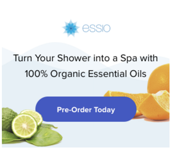 Essio display ad.