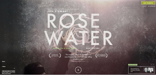 Rose water click test with UsabilityHub, without the ghost button.