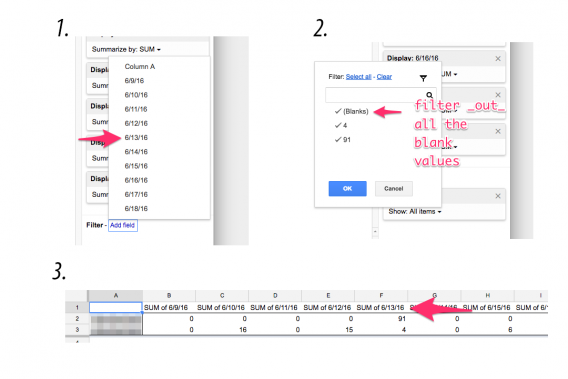 Pivot Table Filters