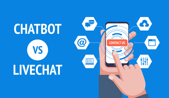 chatbot vs live chat