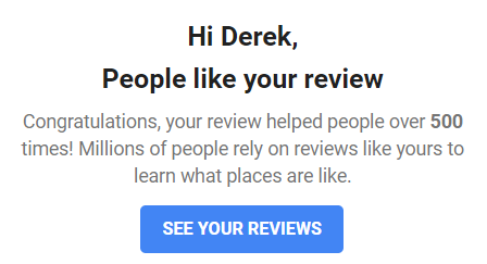 google maps review