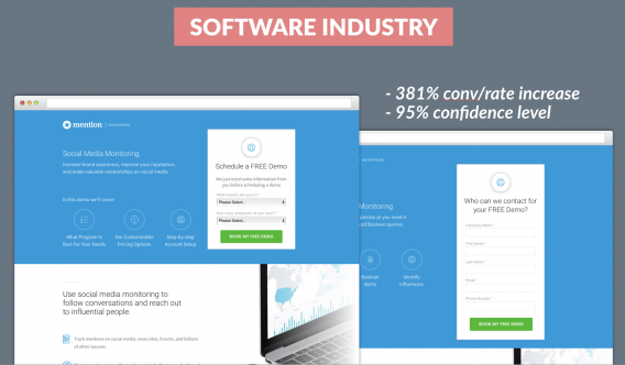 multi-step form software industry