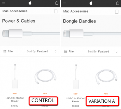 ab test apple cables