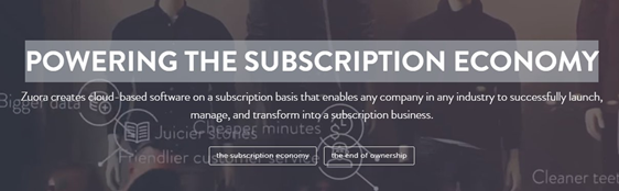 subscription economy zuora