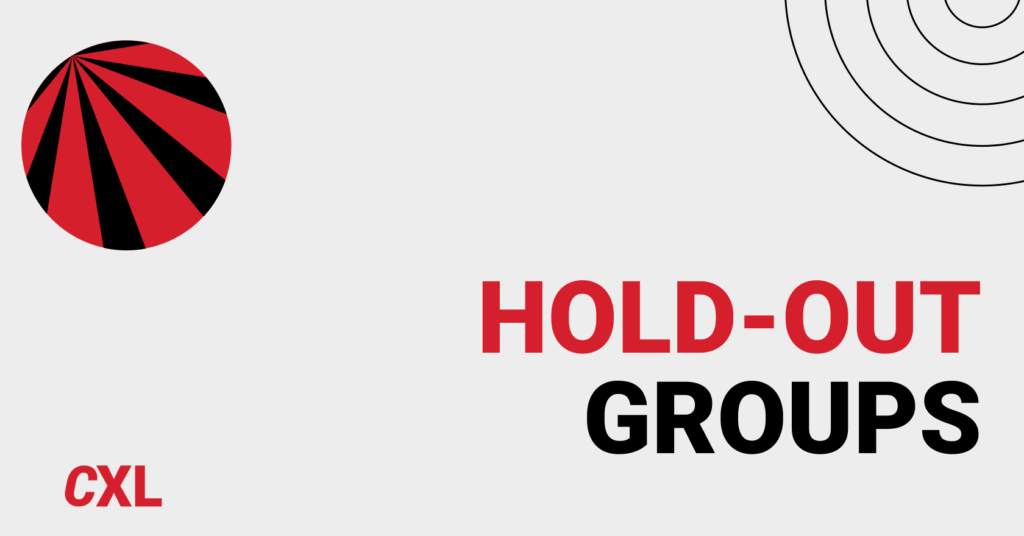 Hold-out groups