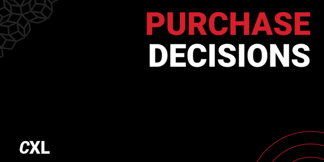 Purchase decisions