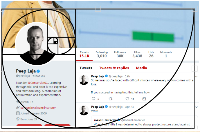 golden ratio twitter