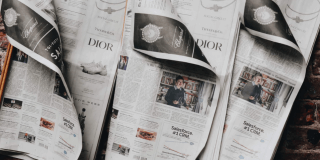 sales copy in newspaper.