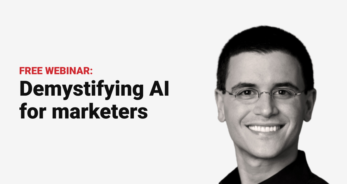 Free Webinar Demystifying Ai For Marketers Cxl