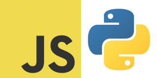javascript vs python logos