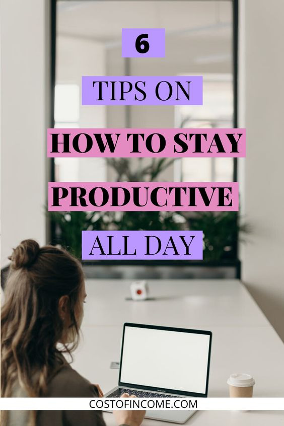 pinterest pin on productivity.