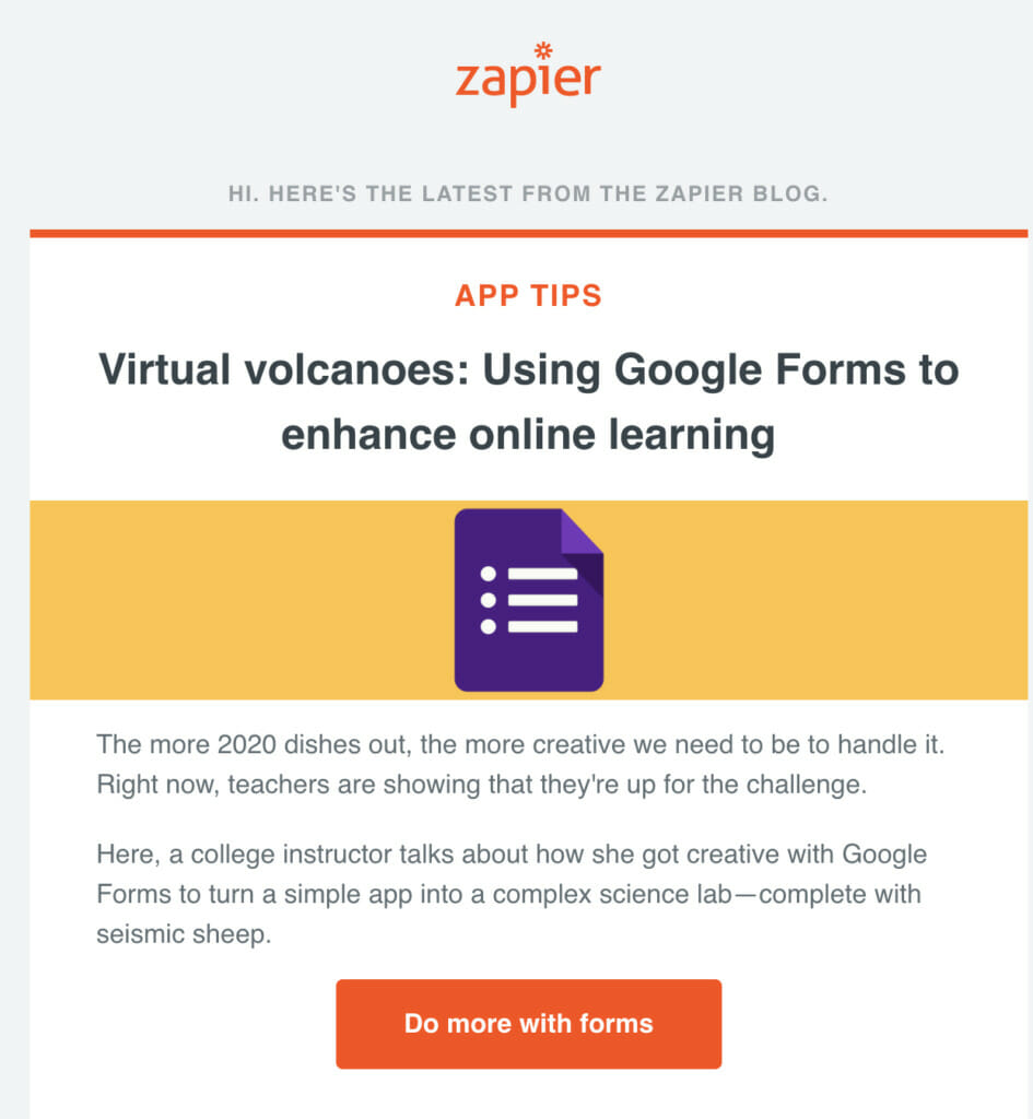 Zapier help.