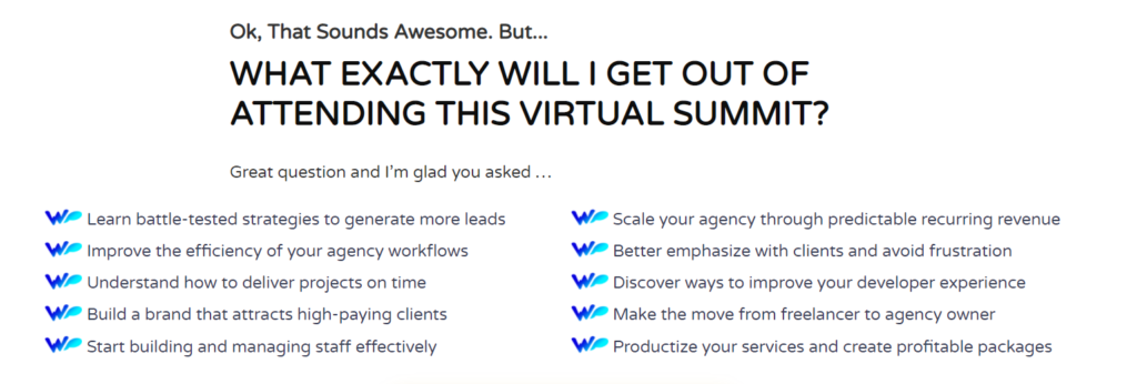 What will you get from attending this virtual summit? 