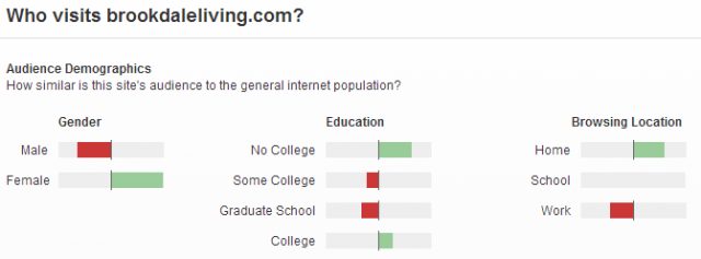 Who visits brookdaleliving.com