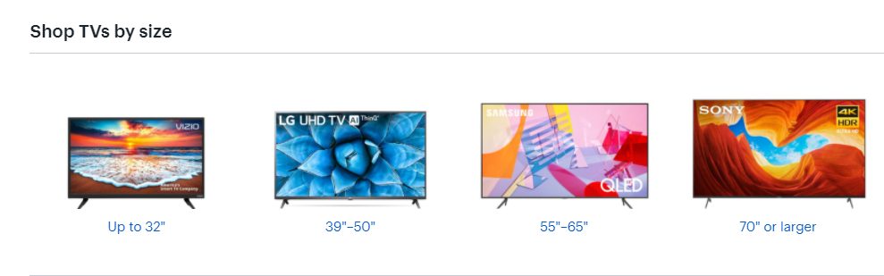 Best buy tv displays. 