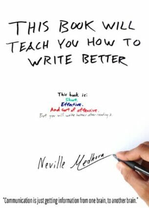 this book will teach you how to write better. 