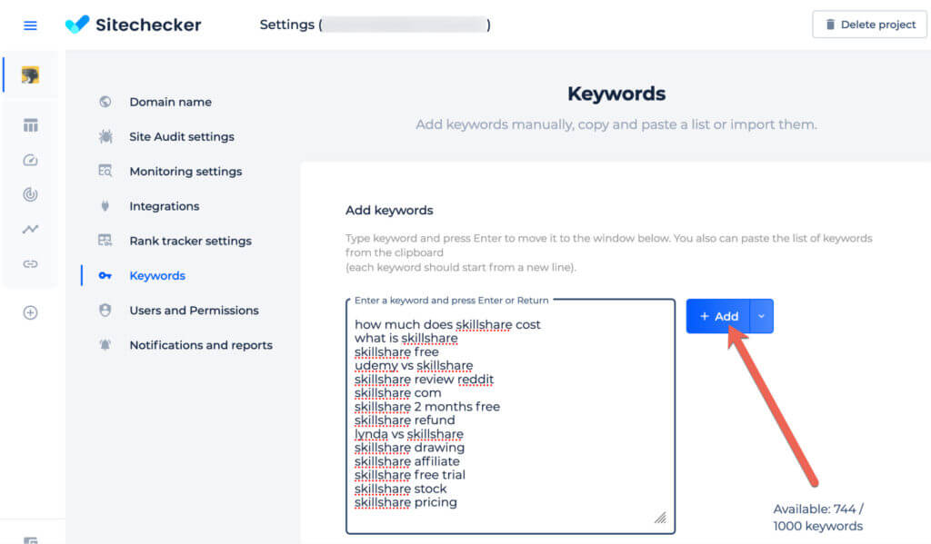 Branded search keywords 