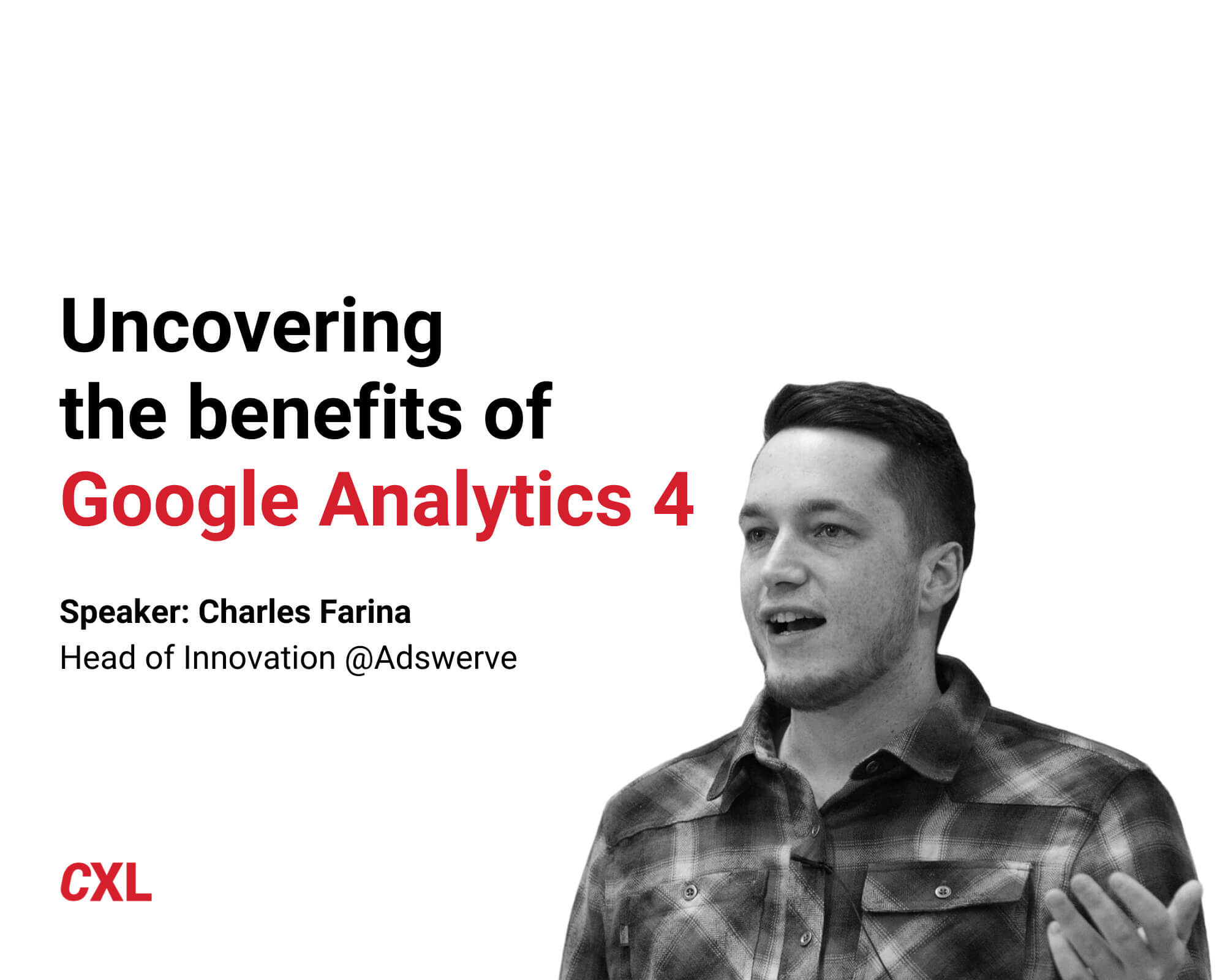 google analytics 4 courses by cxl