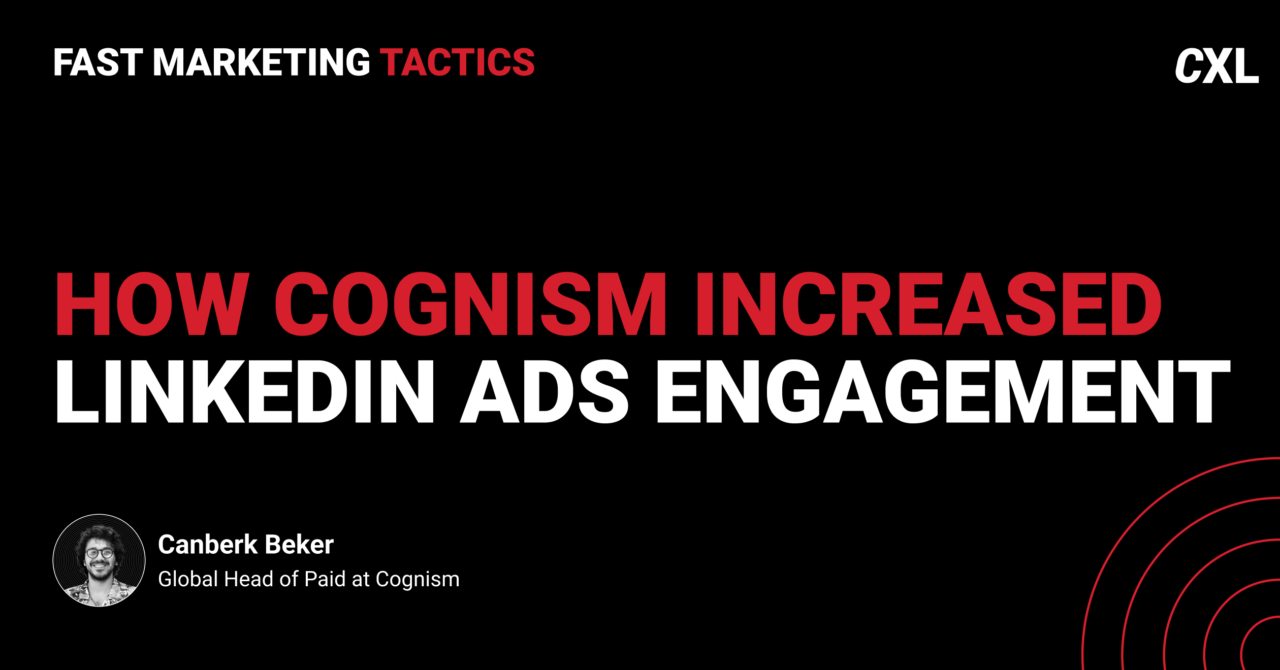 How Cognism increased LinkedIn engagement