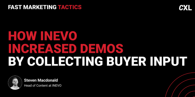 How Inevo increased demos