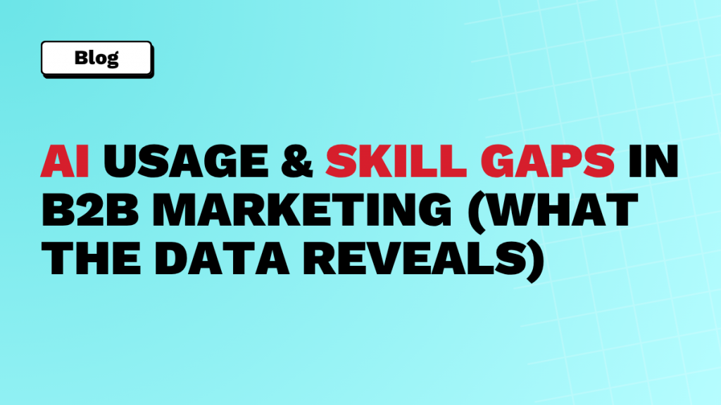 How Teams Use AI in B2B Marketing in 2026 (Survey Data)