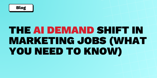 AI in marketing job descriptions What 1,750 job posts reveal